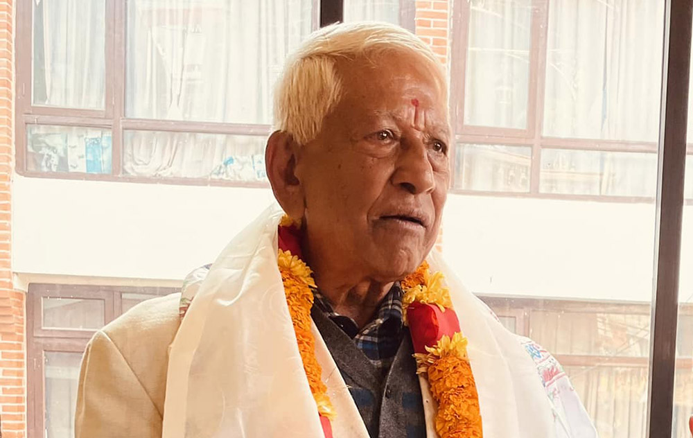 ज्येष्ठ सांसद अर्जुननरसिंह केसीले आज शपथ लिदै