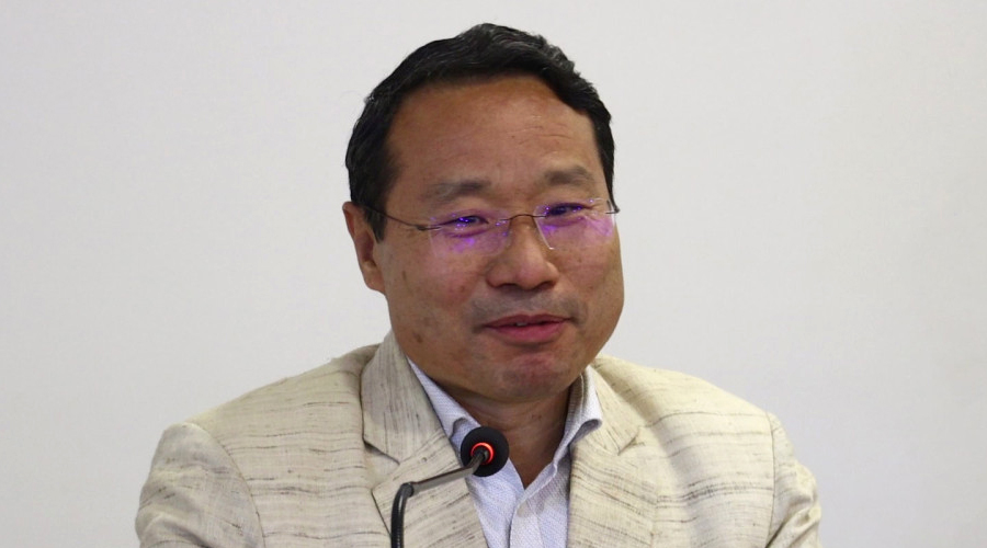 रोल्पामा नेकपाका वर्षमान पुनको अग्रता