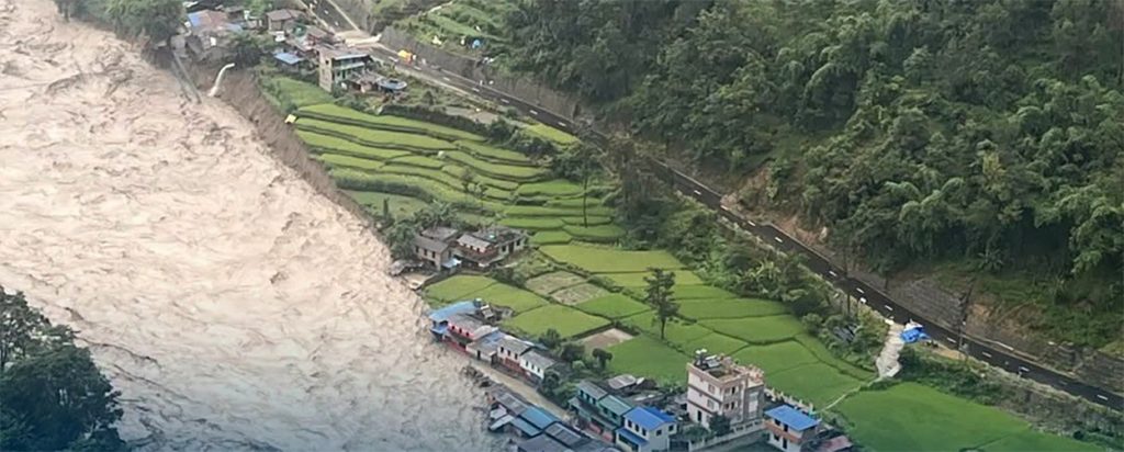 कालीगण्डकी बाढी अपडेट : पर्वतमा ८० घर बगायो