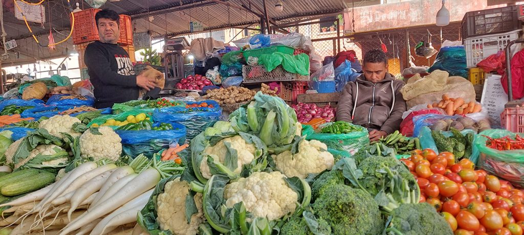 आजको तरकारी र फलफूलको थोक मूल्य