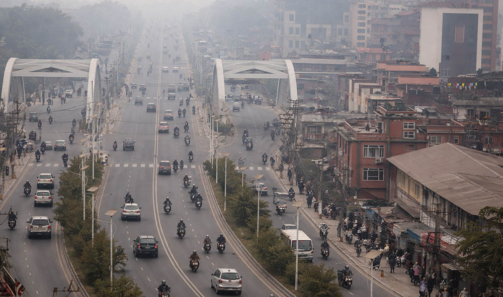 काठमाडौँ बन्यो विश्वकै दोस्रो प्रदूषित सहर