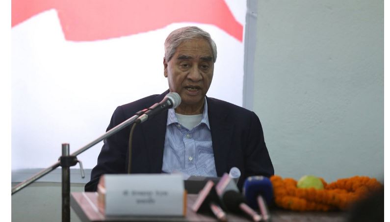 राजनीति प्रतिशोधबाट माथि उठ्नुपर्छ, नेपाली भूमिमा पाइला टेक्दैछु : शेरबहादुर देउवा