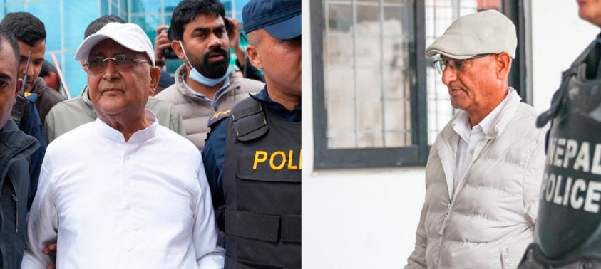 ओली र लेखकलाई ५ दिन हिरासतमा राख्न अदालतको  अनुमति