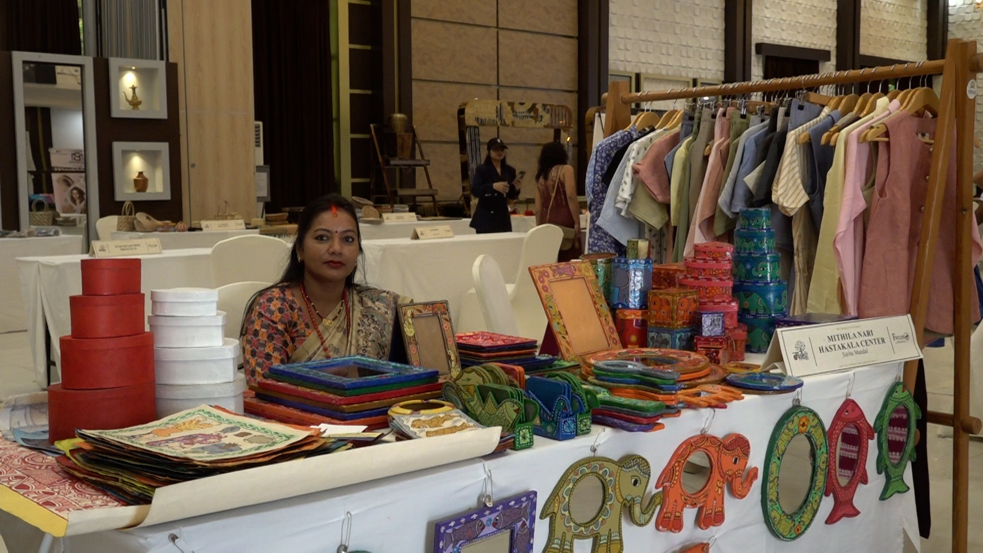 महिला उद्यमीहरुले उत्पादन गरेका सामग्रीहरुको प्रदर्शनी, ‘म उद्यमी’ ट्रेडमार्क प्रयोगमा