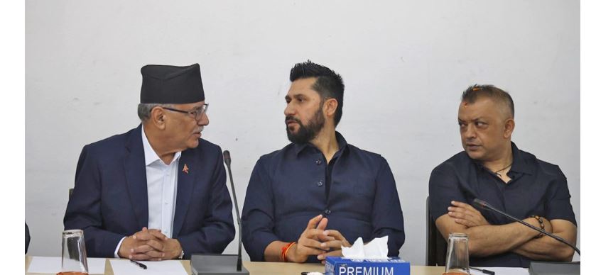 चीनतर्फबाट सूचना आदानप्रदानमा के भइरहेको छ, यसलाई प्राथमिकतामा राखौं : प्रचण्ड