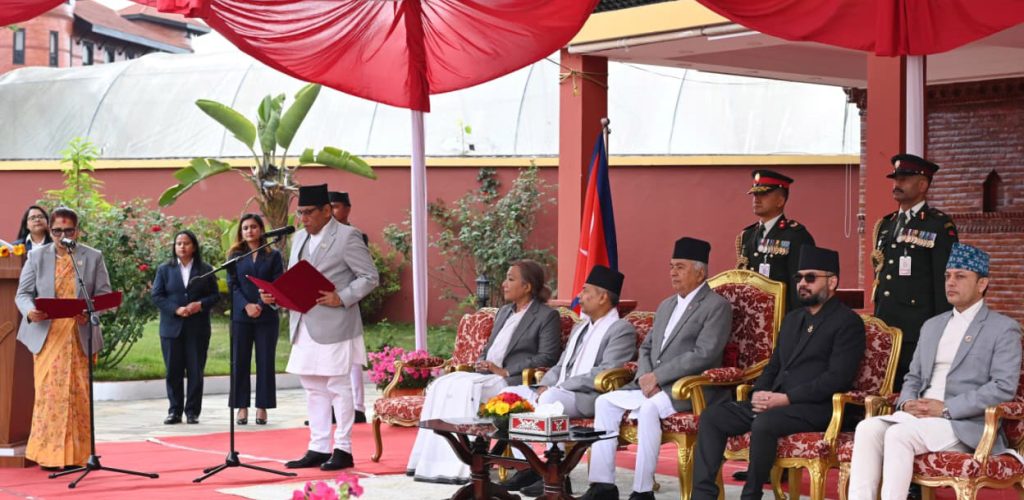 राष्ट्रिय सभा उपाध्यक्ष भण्डारीले लिइन् शपथ